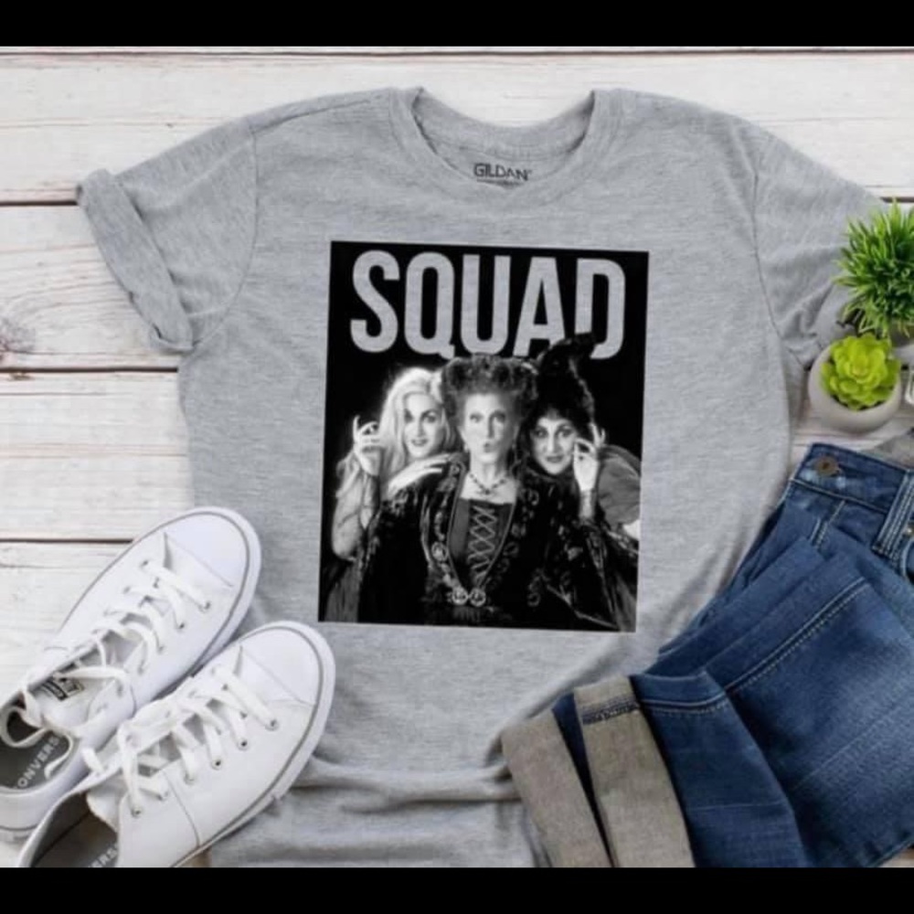 Squad Halloween Tee Boutique Sale